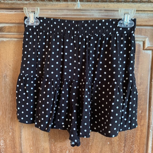 Aeropostale Polka Dot Ruffled Skort Size XS - Picture 2 of 4